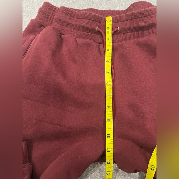 [S/M]Apres Actif Maroon Jogger Pants - Picture 4 of 7